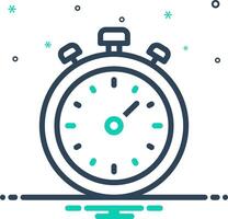 Mix icon for chronometer vector