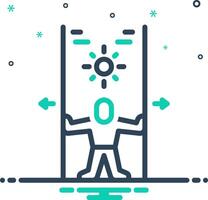 Mix icon for possible vector