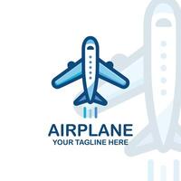 Awesome Airplane Logo Design vector