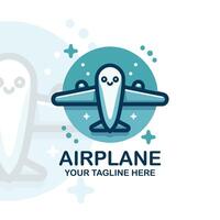 Awesome Airplane Logo Design vector