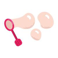 Blowing bubbles icon clipart avatar logtotype isolated llustration vector