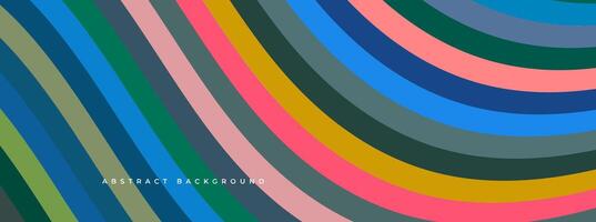 abstract background with curve lines vector