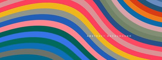abstract background with curve lines vector