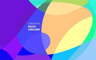 creative abstract modern art background with vibrant colorful colors vector