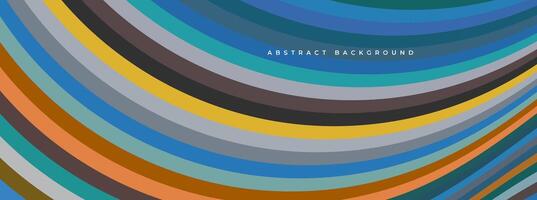 abstract background with curve lines vector