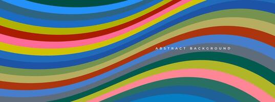 abstract background with curve lines vector