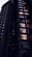 A towering skyscraper with a multitude of windows video