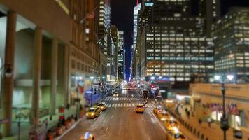 Crowds of pedestrians commuting on crowded urban road busy hectic fast speed video