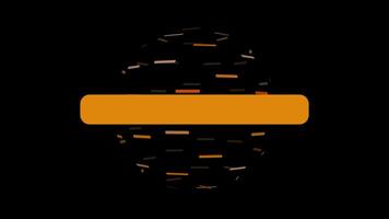 Abstract Virtual Texture Motion Graphic Flow Concept Background video