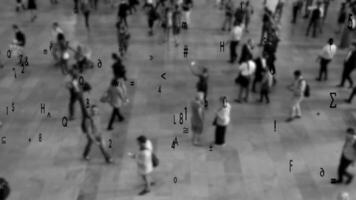 Database of Human Identity Contact Tracing Surveillance of People Walking video