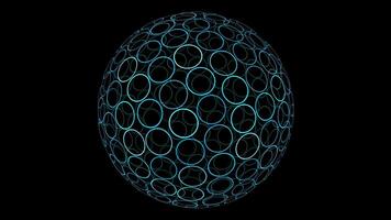 Abstract Virtual Texture Motion Graphic Flow Concept Background video