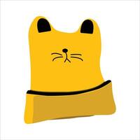 Cute Beanie winter cap vector
