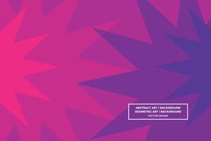 Geometric Pattern - Geometric Background - Abstract Background - Stars - Purple - Use in Website Design, Packaging, Wall Art, Wallpaper, Poster, Banner, Profile, Brochure, Apparel, Textiles vector