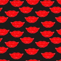Seamless pattern for valentines day vector
