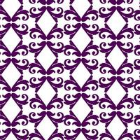 Damask seamless pattern gothic vector