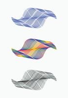 Abstract Shape Modern Graphic Design vector