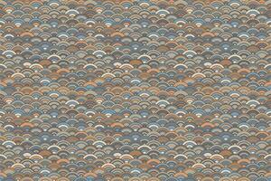 Chinese cloud or river seamless pattern . Traditional Asian background witrh abstract design. vector