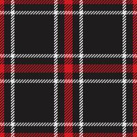 Seamless pattern of scottish tartan plaid. Repeatable background with check fabric texture. backdrop striped textile print. vector