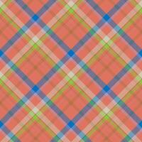 Tartan scotland seamless plaid pattern . Retro background fabric. Vintage check color square geometric texture. vector
