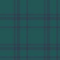 Plaid seamless pattern in green. Check fabric texture. textile print. vector
