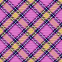 Seamless pattern of scottish tartan plaid. Repeatable background with check fabric texture. backdrop striped textile print. vector