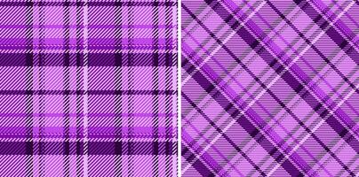 Pattern textile fabric of background tartan seamless with a plaid check texture. Set in dark colors. Creative uses of ornamental silk tape. vector