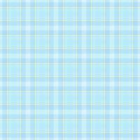 Checking pattern tartan, sensual texture plaid fabric. Faded check textile seamless background in light and cyan colors. vector