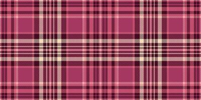 Packaging background textile, long plaid pattern fabric. Tape tartan texture seamless check in dark and red colors. vector