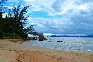 Scenic view of sea against sky photo