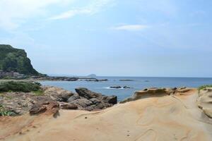Scenic view in Nanya rock area photo