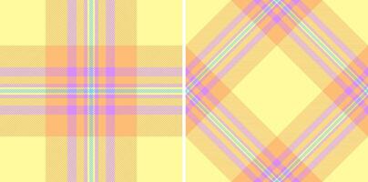 texture plaid of seamless background pattern with a fabric check textile tartan. Set in rainbow colors. Picture frame ideas. vector