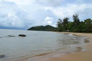 Scenic view of sea against sky photo