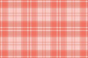 Product background plaid pattern, new york seamless check fabric. Satin tartan texture textile in red and light colors. vector