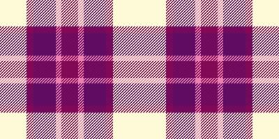 Lumberjack seamless background pattern, hanukkah tartan check . Packing textile fabric plaid texture in pink and light goldenrod yellow colors. vector