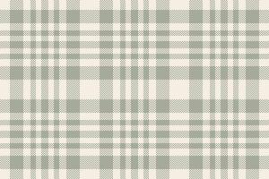 Pano check plaid, mixed texture pattern fabric. 1960s background seamless tartan textile in linen and pastel colors. vector