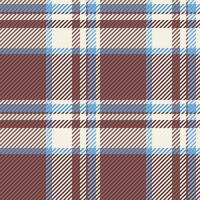 Jersey plaid seamless background, ragged tartan check . Coat textile texture pattern fabric in red and pastel colors. vector