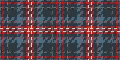 Luxury textile tartan pattern, tie seamless background check. Collage plaid fabric texture in dark and cyan colors. vector