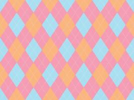 Argyle pattern seamless. Fabric texture background. Classic argill ornament vector