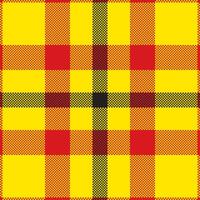 Pixel background design. Modern seamless pattern plaid. Square texture fabric. Tartan scottish textile. Beauty color madras ornament. vector