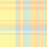 Strip pattern tartan background, cowboy plaid textile seamless. Panjabi texture check fabric in amber and light colors. vector