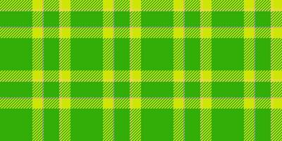 Scotland fabric texture plaid, abstract background check . Material pattern textile tartan seamless in green and lime colors. vector