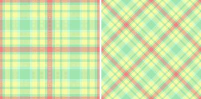Seamless textile background of texture tartan check with a fabric pattern plaid . Set in spring colors for modern carpets stylish living rooms. vector