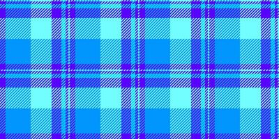 Wedding seamless texture, bold check plaid textile. Rug tartan pattern fabric background in bright and teal colors. vector