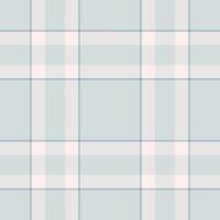 Stripe pattern plaid seamless, cut out fabric textile. Scratched texture background tartan check in white and spa blue colors. vector