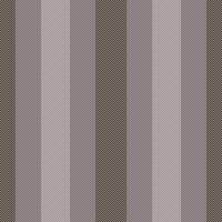 Straight background fabric pattern, give stripe textile . Editable seamless vertical texture lines in grey and dark colors. vector