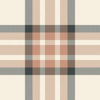 Plaid check pattern. Seamless fabric texture. Tartan textile print. vector