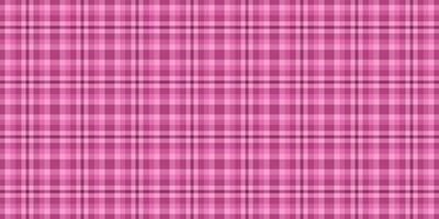 Italian tartan plaid fabric, print textile seamless. Fashioned background check pattern texture in pink color. vector