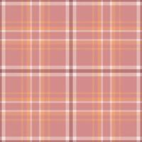 Plaid seamless pattern. Check fabric texture. textile print. vector