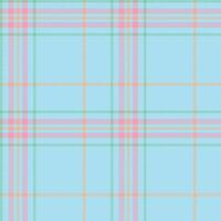 Plaid seamless pattern in blue. Check fabric texture. textile print. vector