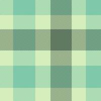 Up texture tartan textile, net pattern background. Mens shirt check fabric plaid seamless in light and mint colors. vector